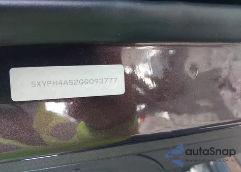 2016 Kia Sorento 3.3L Ex from USA, damaged, VIN 5XYPH4A52GG093777